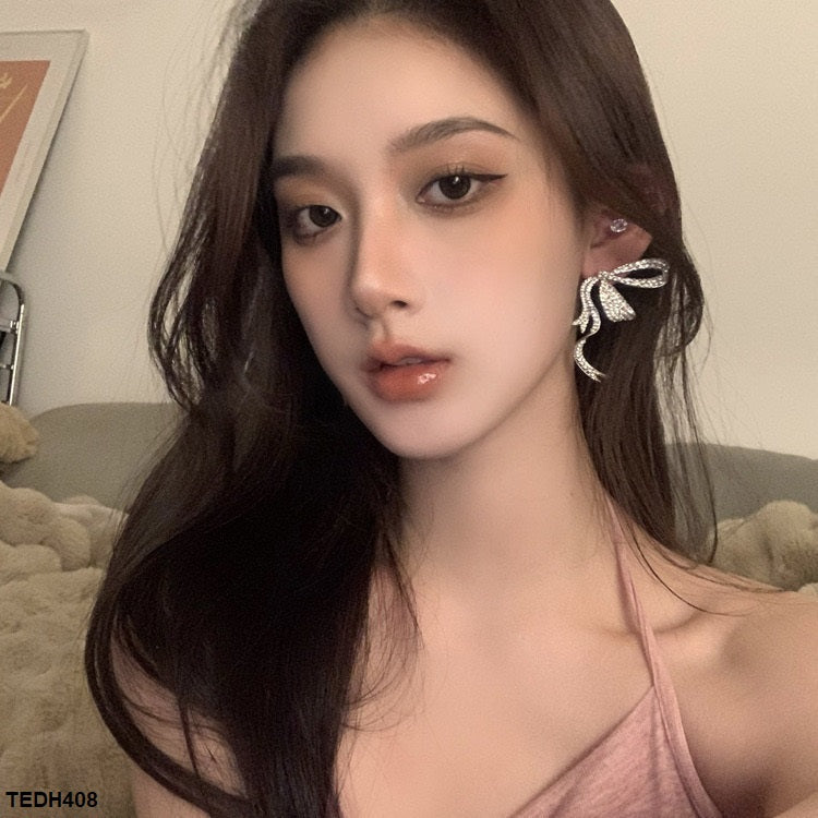 Bow Style Tale Drop Earrings