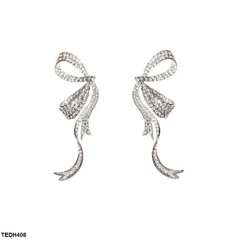Bow Style Tale Drop Earrings