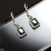 Marquise/Square Drop Earrings