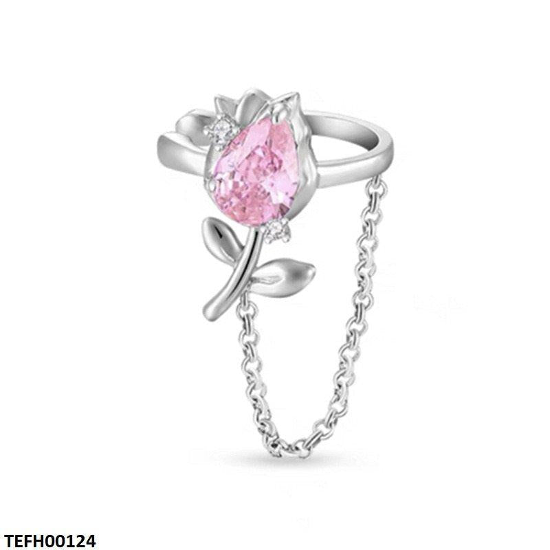 Tear Flower Ear Cuff Single