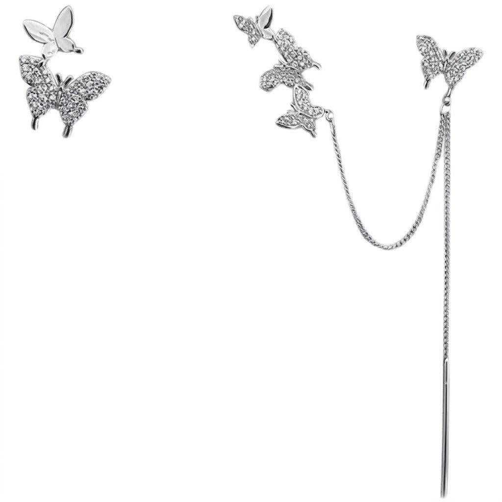 Butterfly 2 in 1 Ear Cuff