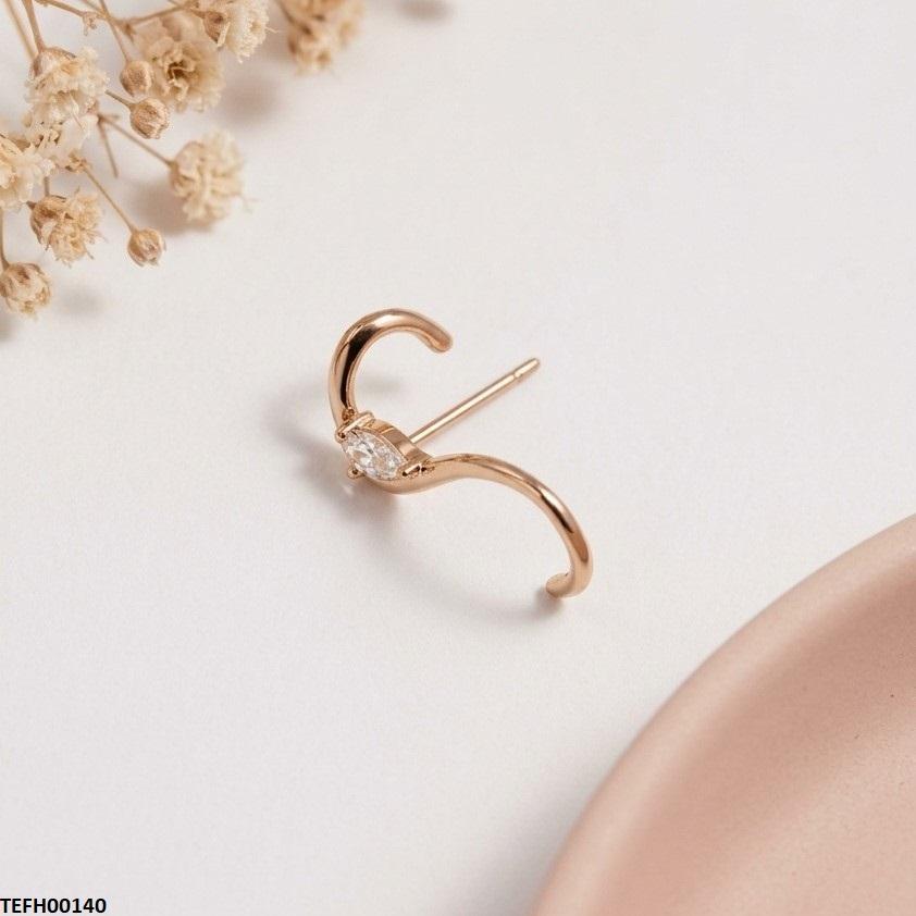 S-Shape Single Ear Cuff