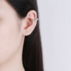 C Sterling Ear Cuff Pair