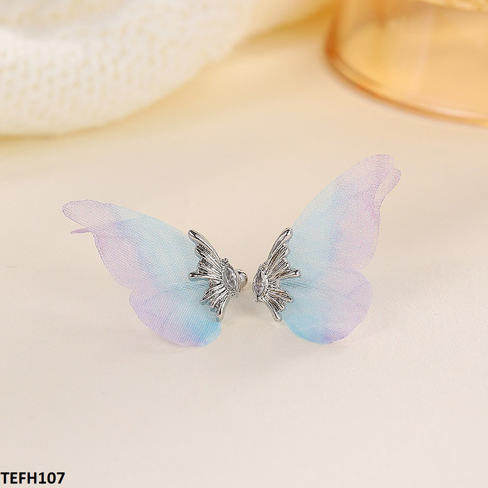 Butterfly Ear Cuff Pair