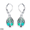 Tear Drop Earring Hoops