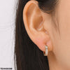 Round Ear Hoops Pair