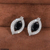 Eye/Shape Ear Hoops Pair
