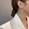 Round Plain Hoops Pair