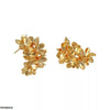 Casting Flowers Hoops Pair