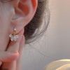 Butterfly Round Hoops Pair