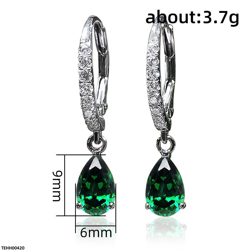 Tear Drop Hoops