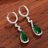 Tear Drop Hoops