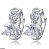 Elegant Angel Inspired Hoops Pair