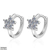 Star Ear Hoops Pair