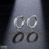 Round Ear Hoops Pair