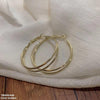 Round Layered Hoops Pair
