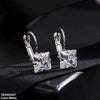 Square Shape Ear Hoops Pair