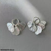 Butterfly wings Ear Hoops Pair