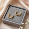 C Shape Hoops Pair