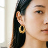 Round Ear Hoops Pair
