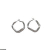 Round Layer Ear Hoops Pair
