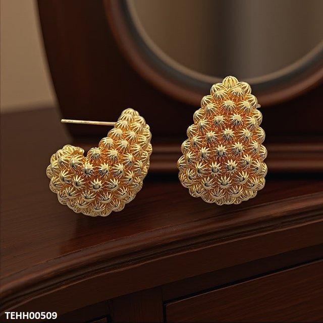 C Shape Hoops Pair