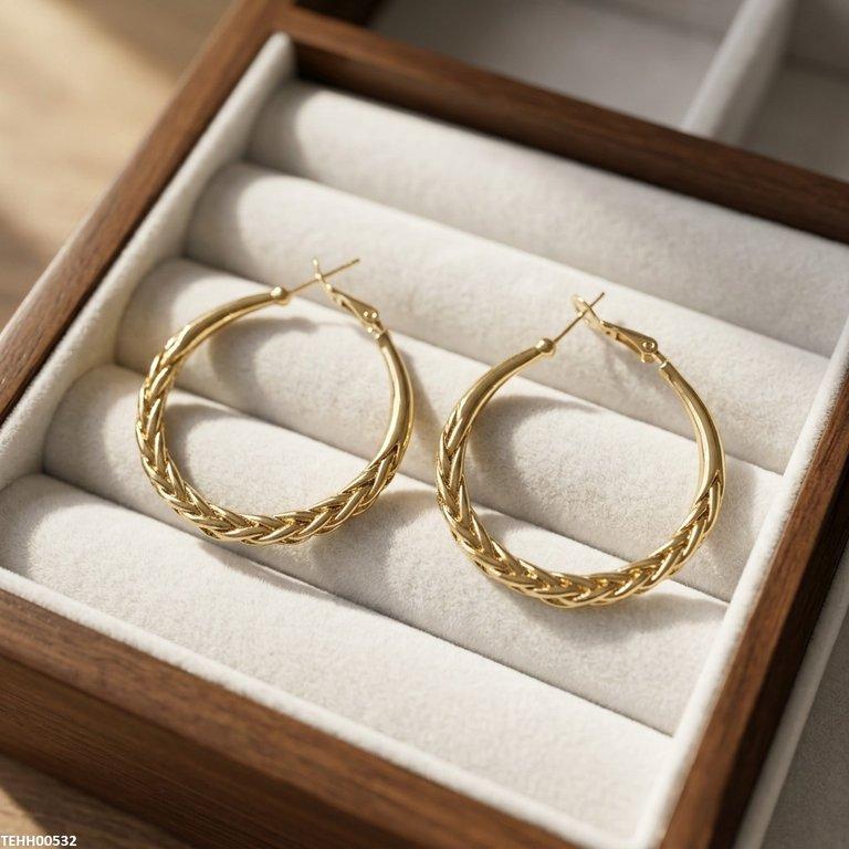 Round Hoops Pair