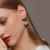 Pearl C-Shape Ear Hoops Pair