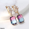Radiant Drop Ear Hoops Pair