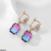 Radiant Drop Ear Hoops Pair