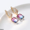 Radiant Drop Ear Hoops Pair