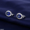 Oval Ear Hoops Pair