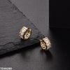 Round Ear Hoops Pair