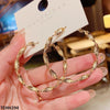 Cerved Hoops Pair
