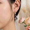 QSJTear/Flower Zircon Earrings