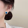 Square Zircon Tops Pair