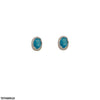 Oval Stone Tops Pair
