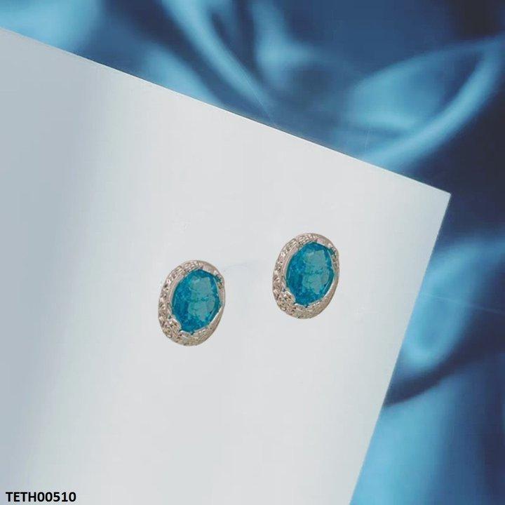Oval Stone Tops Pair