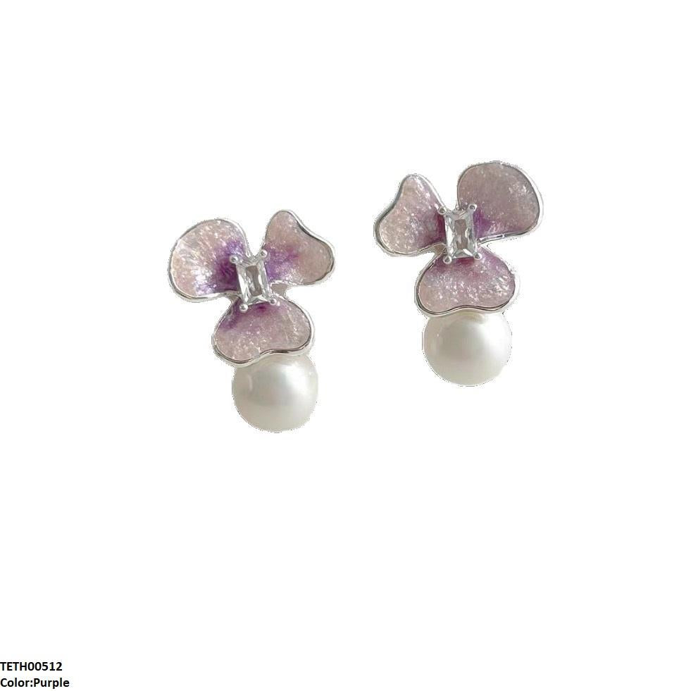 Flower Pearl Tops Pair
