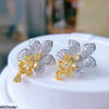 Flower Zircon Earrings