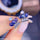 Zircon Crown Sterling Tops Pair