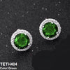 Round Step Ear Tops Pair