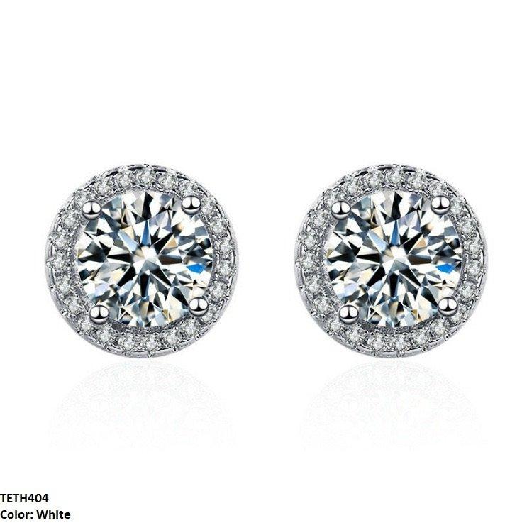Round Step Ear Tops Pair