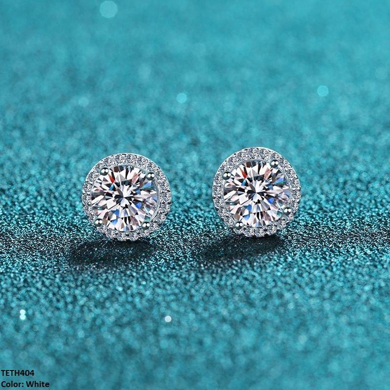 Round Step Ear Tops Pair