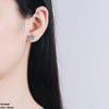 Round Step Ear Tops Pair