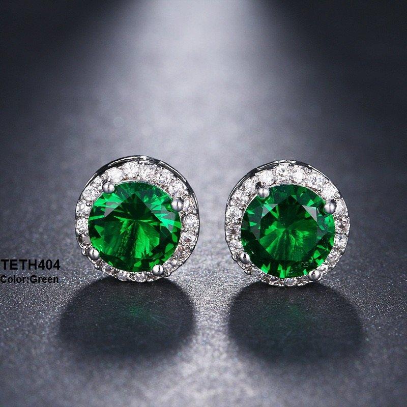 Round Step Ear Tops Pair
