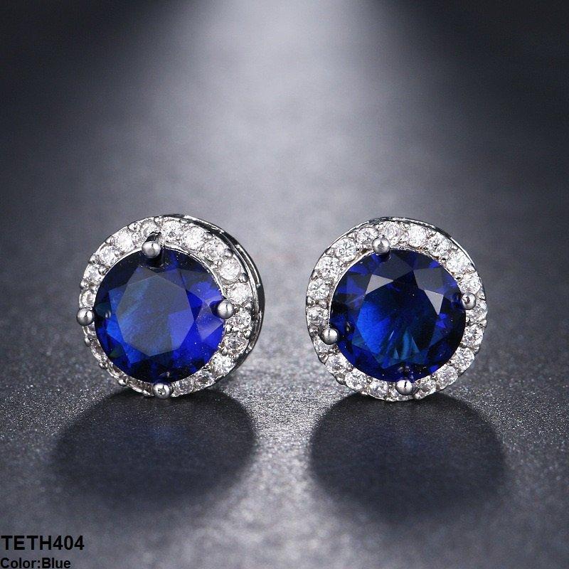 Round Step Ear Tops Pair