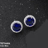 Round Step Ear Tops Pair