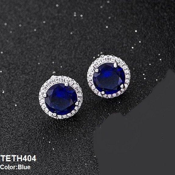 Round Step Ear Tops Pair