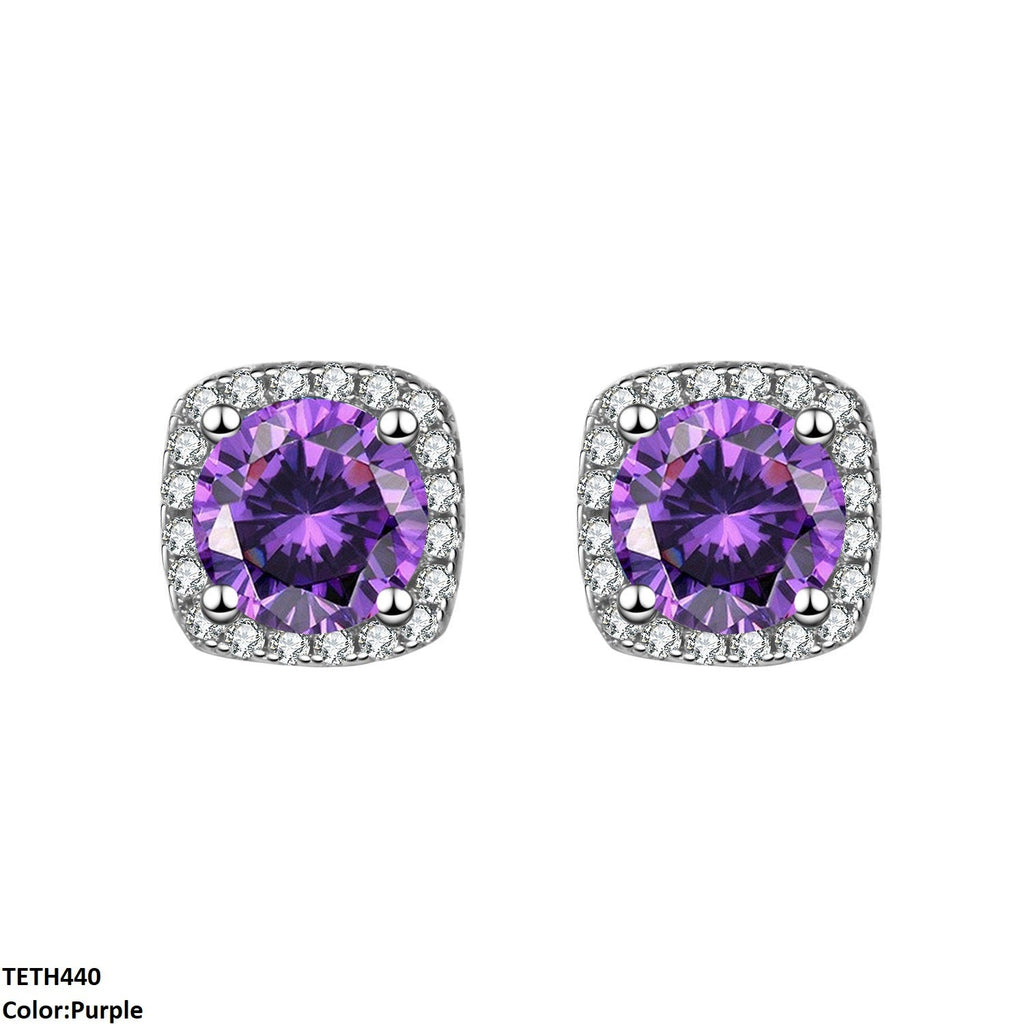 Square Sterling Tops Pair